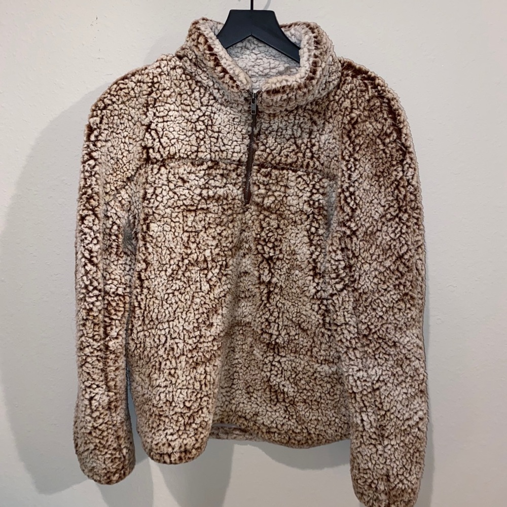Furry Half Zip